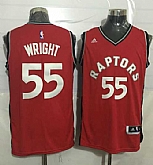 Toronto Raptors #55 Delon Wright Red Stitched NBA Jersey,baseball caps,new era cap wholesale,wholesale hats